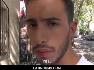 Heteroseksuaalne latino twink poiss perses jaoks raha