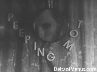 De epoca sex 1950s - voieur la dracu - peeping tom
