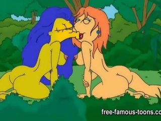 Simpsons 色情 視頻 滑稽模仿