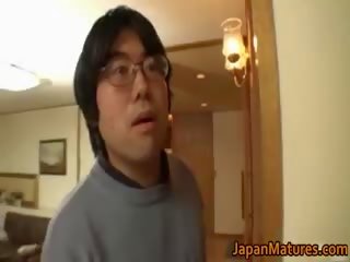 Pasionante japoneze middle-aged babes duke thithur part4