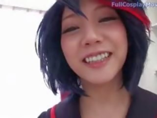 Ryuko matoi daripada membunuh la membunuh kosplay seks video menghisap zakar